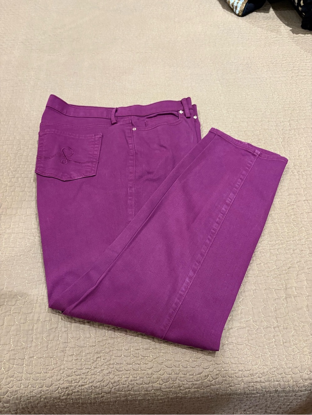 Lilly Pulitzer Maroon Jeans